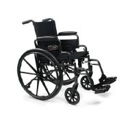 Walgreens Everest & Jennings Traveler Lightweight Wheelchair with Flip Back Arm and Swing Footrests 16 x 16