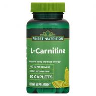 Walgreens Finest Nutrition L-Carnitine 500 mg Dietary Supplement Tablets