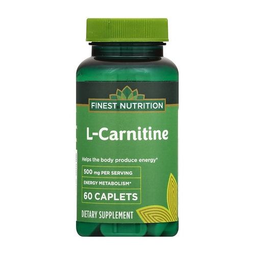 월그린 Walgreens Finest Nutrition L-Carnitine 500 mg Dietary Supplement Tablets