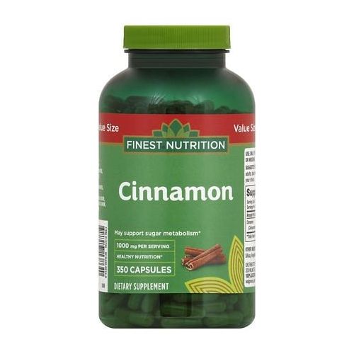 월그린 Walgreens Finest Nutrition Cinnamon 1000mg, Capsules