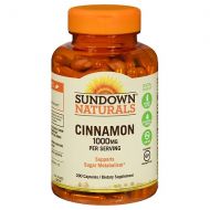 Walgreens Sundown Naturals Cinnamon 1000mg, Capsules