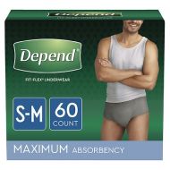 Walgreens Depend Incontinence Underwear for Men, Maximum Absorbency SmallMedium Gray