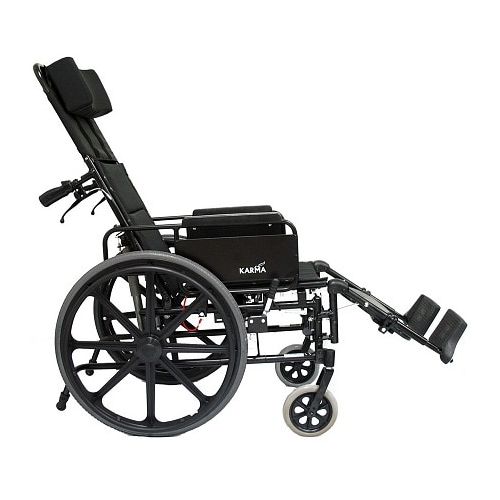 월그린 Walgreens Karman 16 inch Lightweight Reclining Wheelchair with Removable Desk Armrest