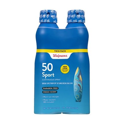 월그린 Well at Walgreens Continuous Spray Sunscreen SPF 50