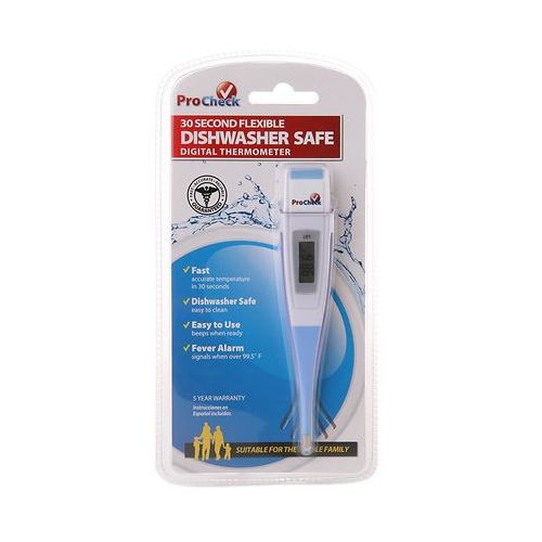 월그린 Walgreens ProCheck 30 Second Flexible Dishwasher Safe Digital Thermometer, Model: MT1P21-PRO