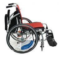 Walgreens Karman 16in Seat Ergonomic Transport Wheelchair Orange