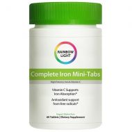 Walgreens Rainbow Light Complete Iron Mini-Tabs Food-Based Formula
