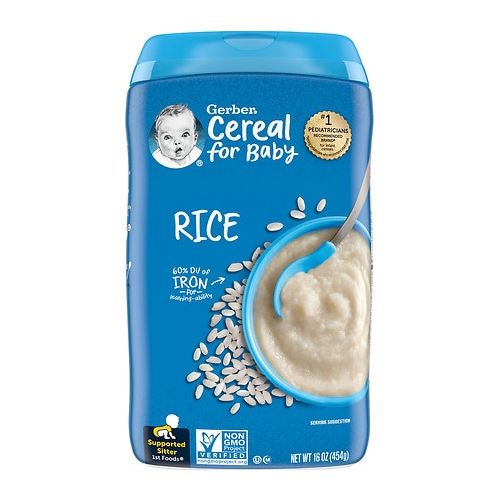월그린 Walgreens Gerber Rice Cereal Single Grain