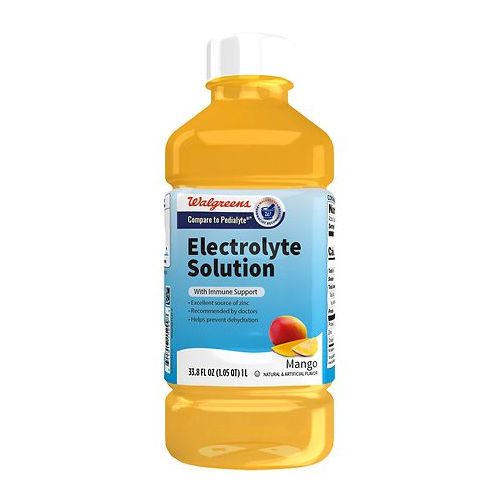 월그린 Walgreens Pediatric Oral Electrolyte Solution with Zinc Mango