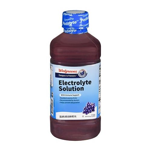 월그린 Walgreens Pediatric Oral Electrolyte Solution with Zinc Grape