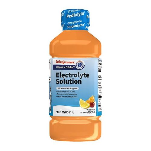 월그린 Walgreens Pediatric Oral Electrolyte Solution with Zinc Fruit