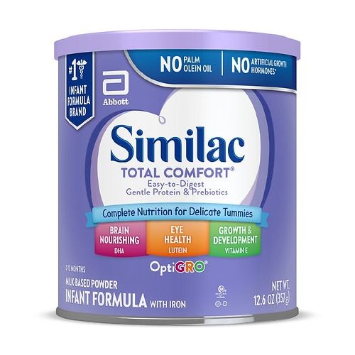 월그린 Walgreens Similac Total Comfort Infant Formula with Iron, Powder