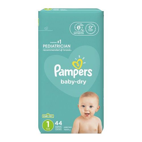 월그린 Walgreens Pampers Baby Dry Diapers Size 1