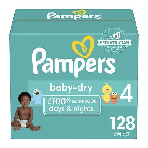 월그린 Walgreens Pampers Baby Dry Diapers Size 4