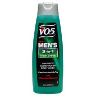 Walgreens Alberto VO5 Mens 3-IN-1 Shampoo, Conditioner & Body Wash Fresh Energy