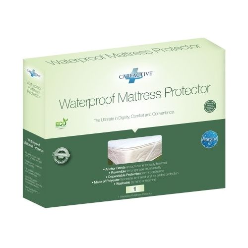 월그린 Walgreens CareActive Waterproof Reusable Incontinence Mattress Pad Protector King