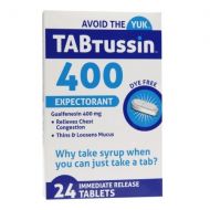 Walgreens TABtussin 400 Expectorant Immediate Release Tablets