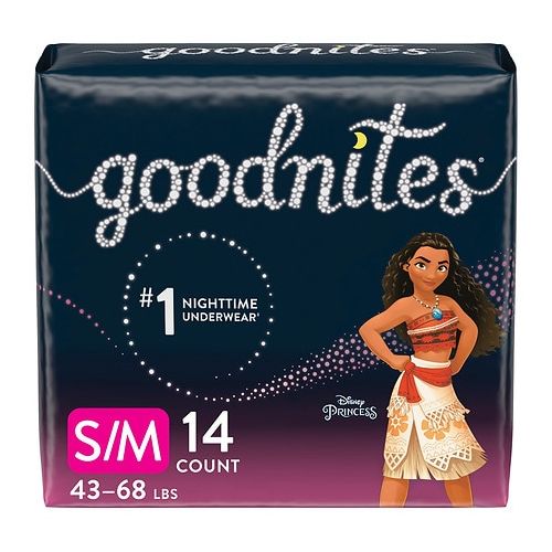 월그린 Walgreens GoodNites Bedwetting Underwear for Girls, SM