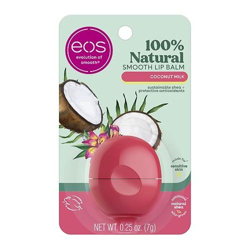 월그린 Walgreens eos Visibly Soft Lip Balm Sphere Coconut Milk