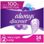 Walgreens Always Discreet Incontinence Liners, Very Light Absorbency Long Length