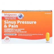 Walgreens Mucus Relief Sinus Pressure & Pain Caplet