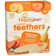 Walgreens Happy Baby Gentle Teethers Organic Teething Wafers Banana & Sweet Potato