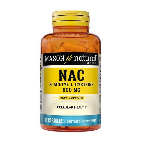 월그린 Walgreens Mason Natural NAC N-Acethyl-L-Cysteine Essential Amino Acids, Capsules
