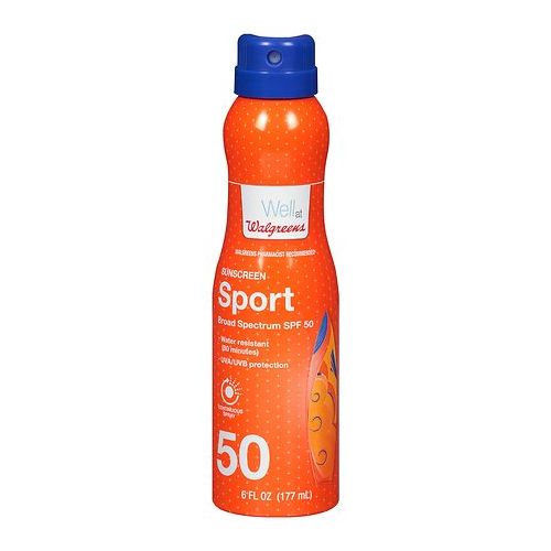 월그린 Walgreens Sport Sunscreen Mist, SPF 50
