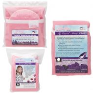 Walgreens NuAngel Flip & Go Nursing Pad Case with Nursing Blanket & Contoured Burp Pad Set Pink