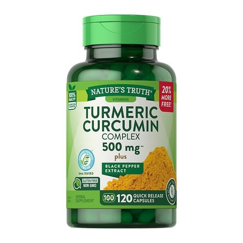 월그린 Walgreens Natures Truth Turmeric Curcumin Complex 500mg Plus Black Pepper Extract