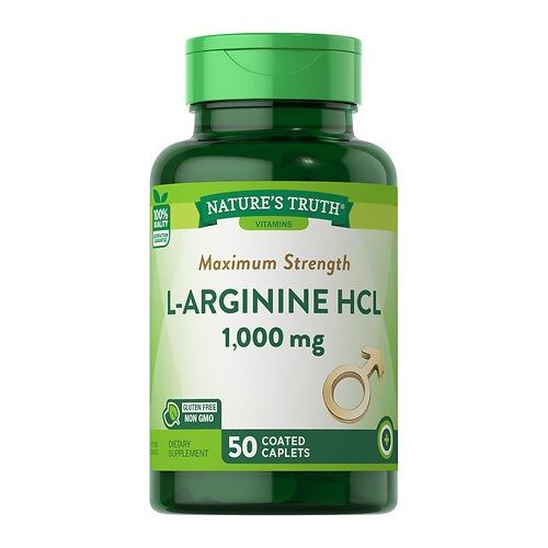 월그린 Walgreens Natures Truth Maximum Strength L-Arginine HCL 1000mg