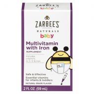 Walgreens ZarBees Naturals Baby Multi Vitamin With Iron