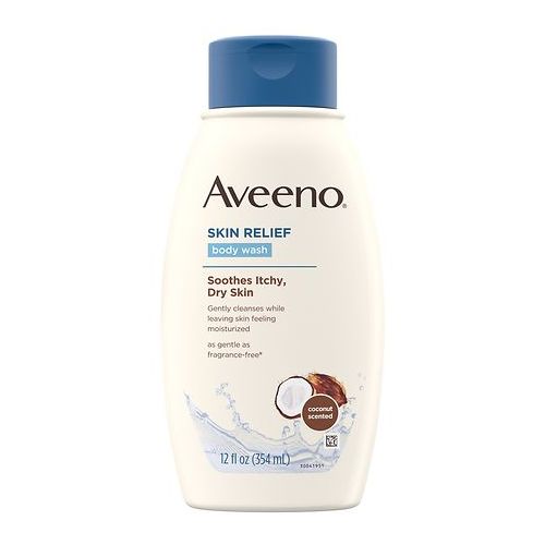 월그린 Walgreens Aveeno Skin Relief Gentle Scent Body Wash Nourishing Coconut