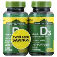 Walgreens Finest Nutrition Vitamin D 2000 IU