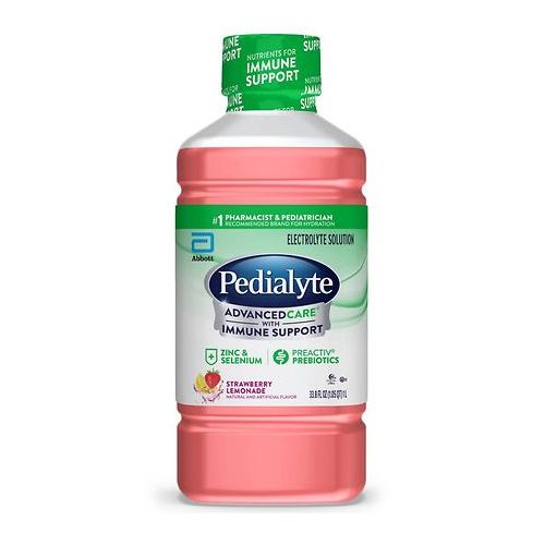 월그린 Walgreens Pedialyte Advanced Electrolyte Solution Strawberry Lemonade