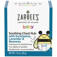 Walgreens ZarBees Naturals Soothing Baby Chest Rub