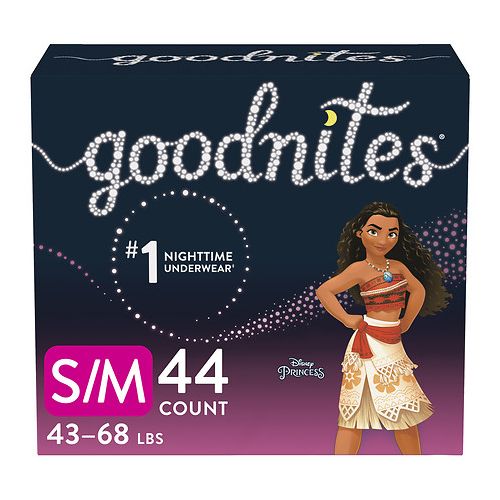 월그린 Walgreens GoodNites Bedtime Bedwetting Underwear for Girls, SM