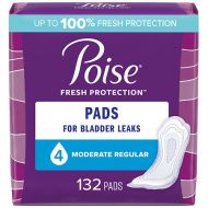 Walgreens Poise Incontinence Pads, Moderate Absorbency, Regular