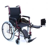 Walgreens Karman Ultra Lightweight Wheelchair with Elevating Legrest Seat 18x16 Burgundy