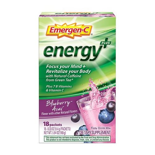 월그린 Walgreens Emergen-C Energy Blueberry Acai