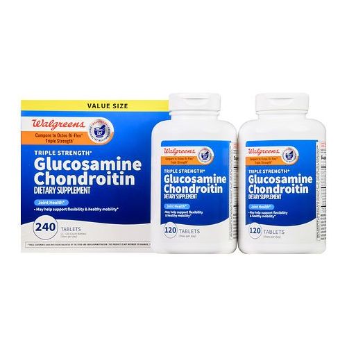 월그린 Walgreens Glucosamine Chondroitin With MSM Supplement