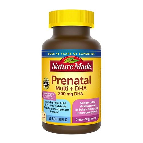 월그린 Walgreens Nature Made Prenatal With DHA Supplement