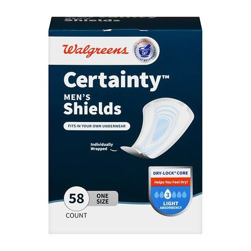 월그린 Well at Walgreens Certainty Shields for Men