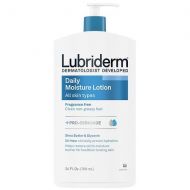 Walgreens Lubriderm Daily Moisture Lotion Fragrance Free