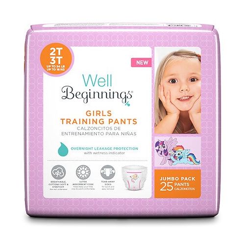 월그린 Walgreens Well Beginnings Girls Training Pants 2T3T