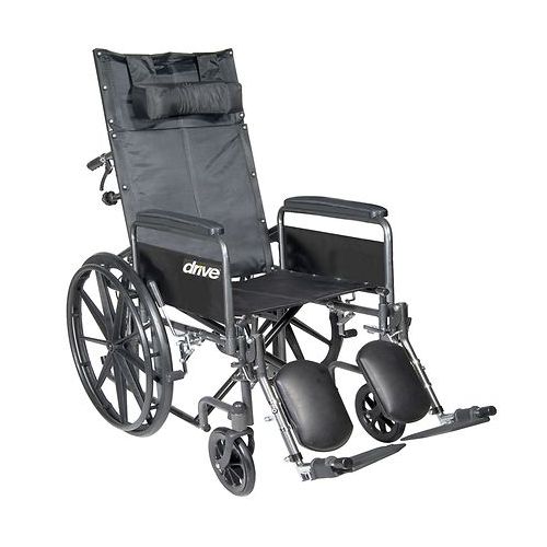 월그린 Walgreens Drive Medical Silver Sport Reclining Wheelchair with Elevating Leg Rests