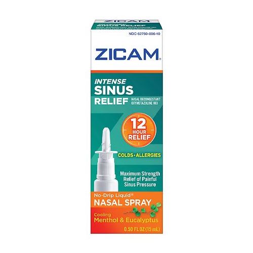 월그린 Walgreens Zicam Intense Sinus Relief Nasal Gel Spray