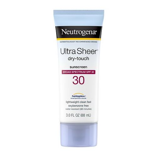 월그린 Walgreens Neutrogena Ultra Sheer Dry-Touch Sunscreen for Body, SPF 30