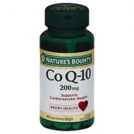 Walgreens Natures Bounty Co Q-10 200 mg Dietary Supplement Softgels