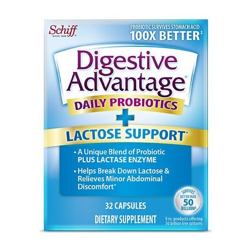 월그린 Walgreens Schiff Digestive Advantage Lactose Defense Formula Capsules